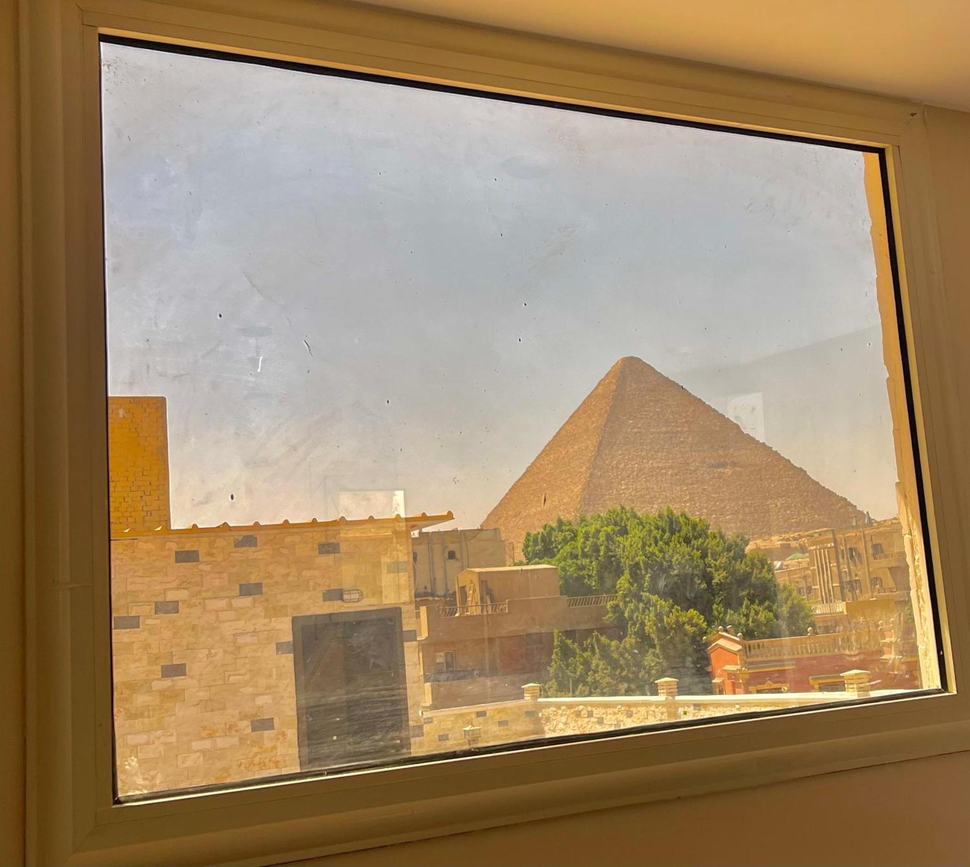 King Ali Pyramids View Inn Kafret el-Gabal エクステリア 写真