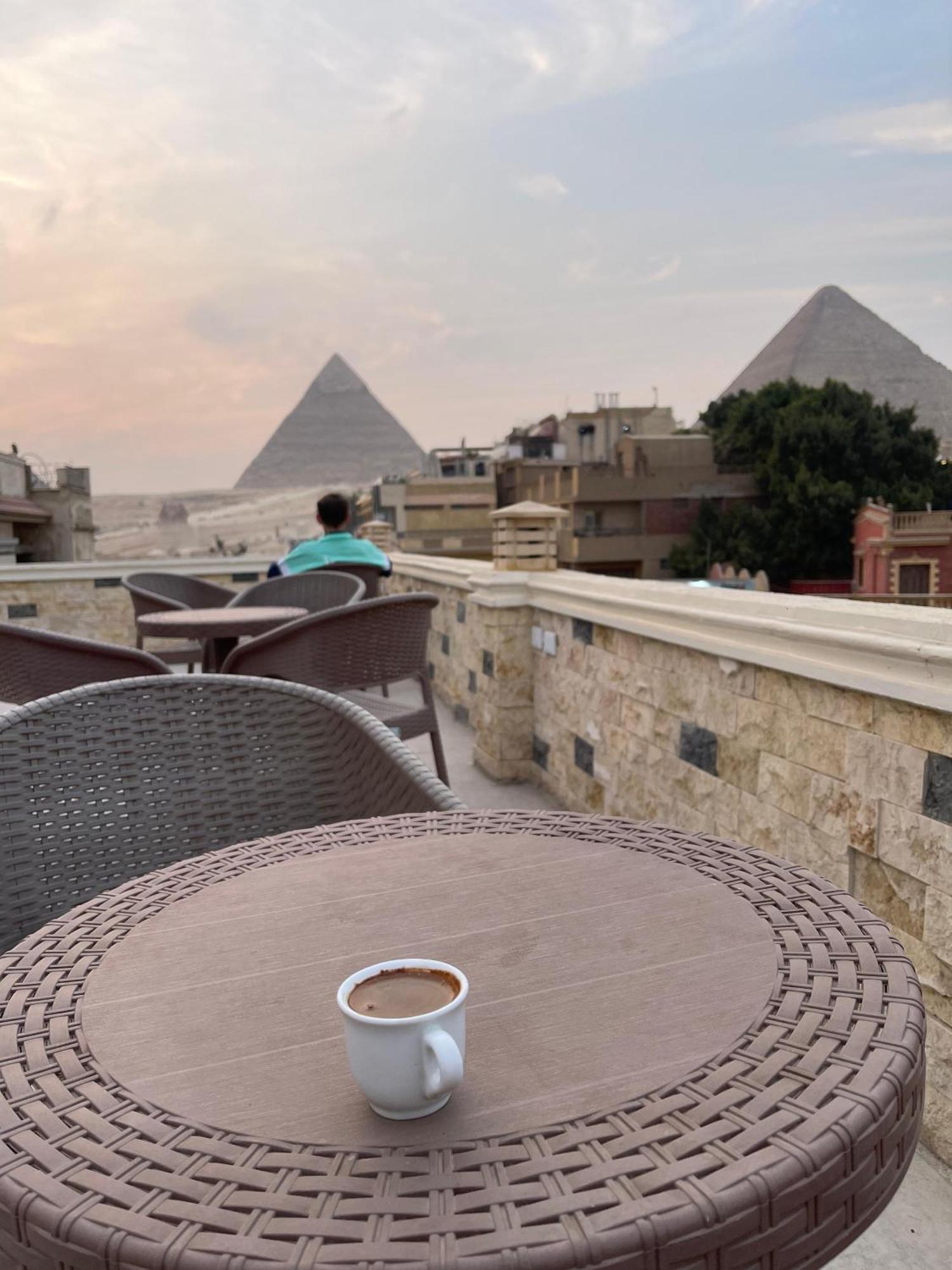 King Ali Pyramids View Inn Kafret el-Gabal エクステリア 写真